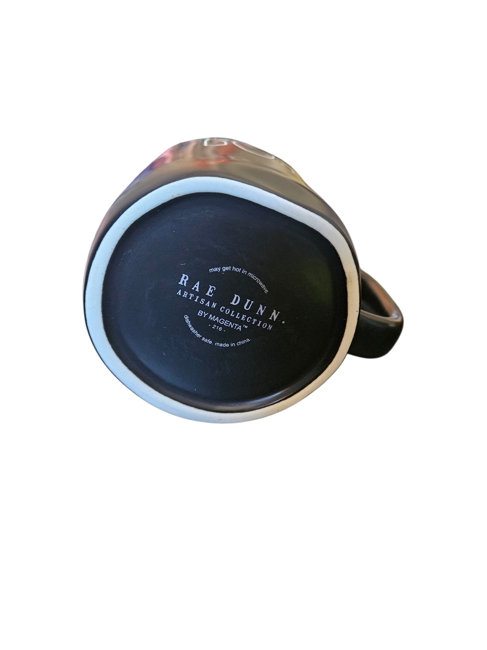 Rae Dunn Black "BOSS" Ceramic Coffee Mug - Picture 4 of 4